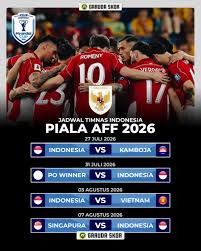 jadwal Timnas Indonesia Piala AFF 2026
